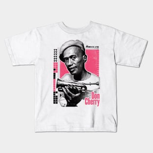 Don Cherry ----- Retro JAzz Design Kids T-Shirt